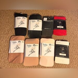 Koko & Rag Women’s Hosiery - 8 Pack - Size Medium